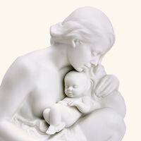 Love's Bond Mother Sculpture Medium White lladro love s bond mother sculpture medium white