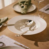 christofle albi salad serving set silver plated with gift box