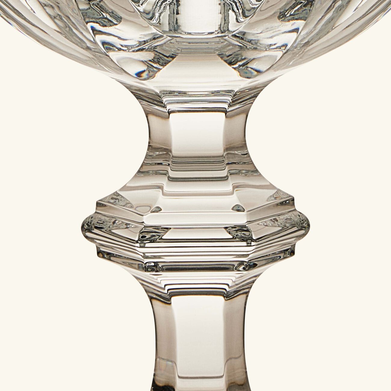 baccarat harcourt 1841 champagne coupe glass clear set of 2