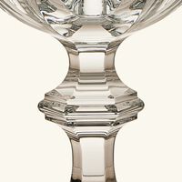 baccarat harcourt 1841 champagne coupe glass clear set of 2