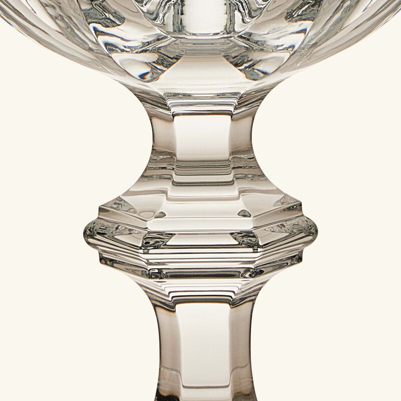 baccarat harcourt 1841 champagne coupe glass clear set of 2