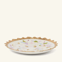 villari taormania serving tray round medium white