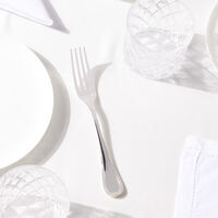 christofle malmaison dinner fork silver plated