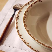 Capucine Vegetable Bowl White bernardaud capucine vegetable bowl white