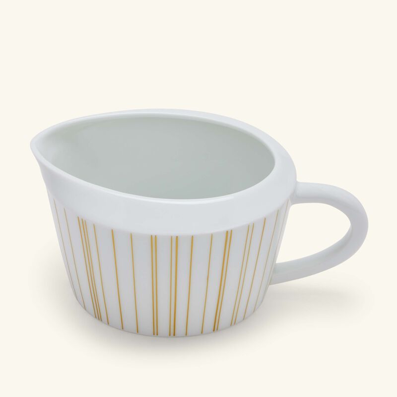 bernardaud sol gravy boat gold