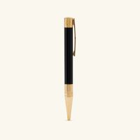 st dupont d initial ballpoint pen gold