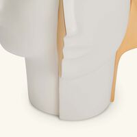 جوناثان أدلر مزهرية أطلس سبليت متوسطة بيضاء