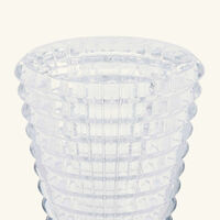 baccarat eye vase round medium clear