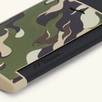 st dupont slim 7 lighter camo khaki