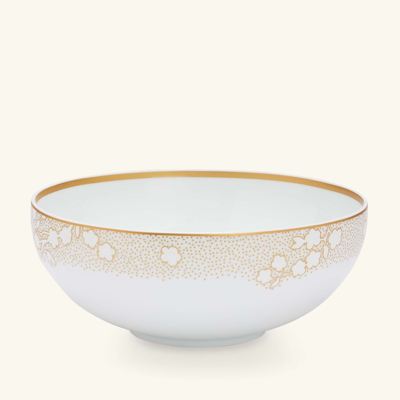 Reves Salad Bowl Gold bernardaud reves salad bowl gold