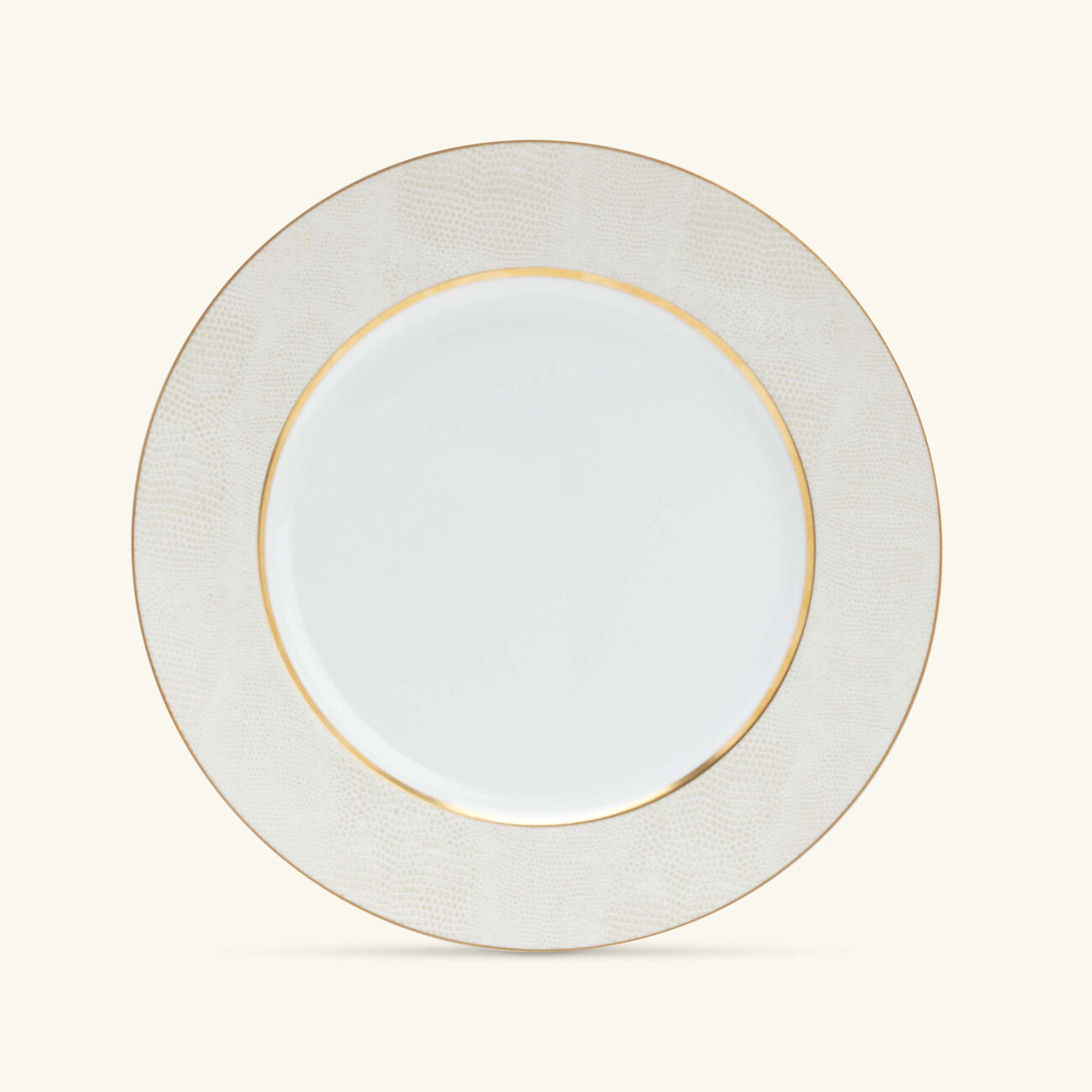 Sauvage Blanc Dinner Plate Round Gold 26cm bernardaud sauvage blanc dinner plate round gold 26cm