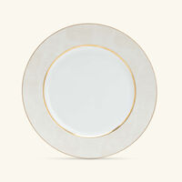 Sauvage Blanc Dinner Plate Round Gold 26cm bernardaud sauvage blanc dinner plate round gold 26cm