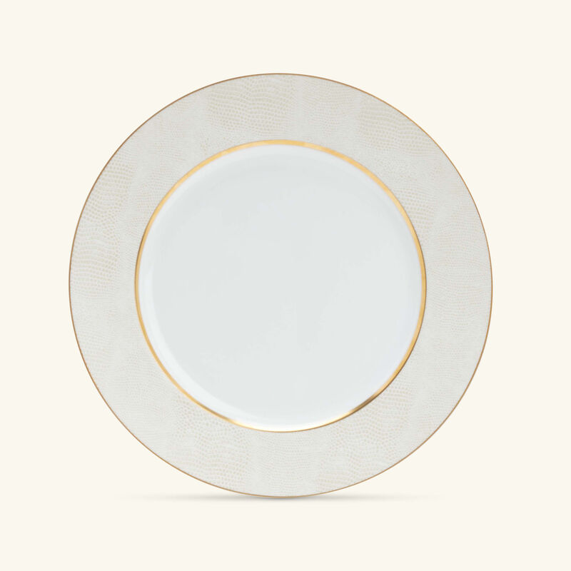 Sauvage Blanc Dinner Plate Round Gold 26cm bernardaud sauvage blanc dinner plate round gold 26cm