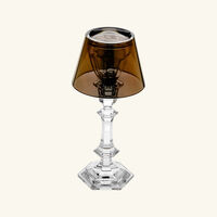 baccarat our fire candle holder gold