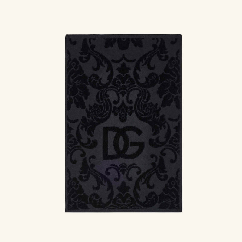 Cotton Towels Black Set of 5 dolce gabbana casa cotton towels black set of 5