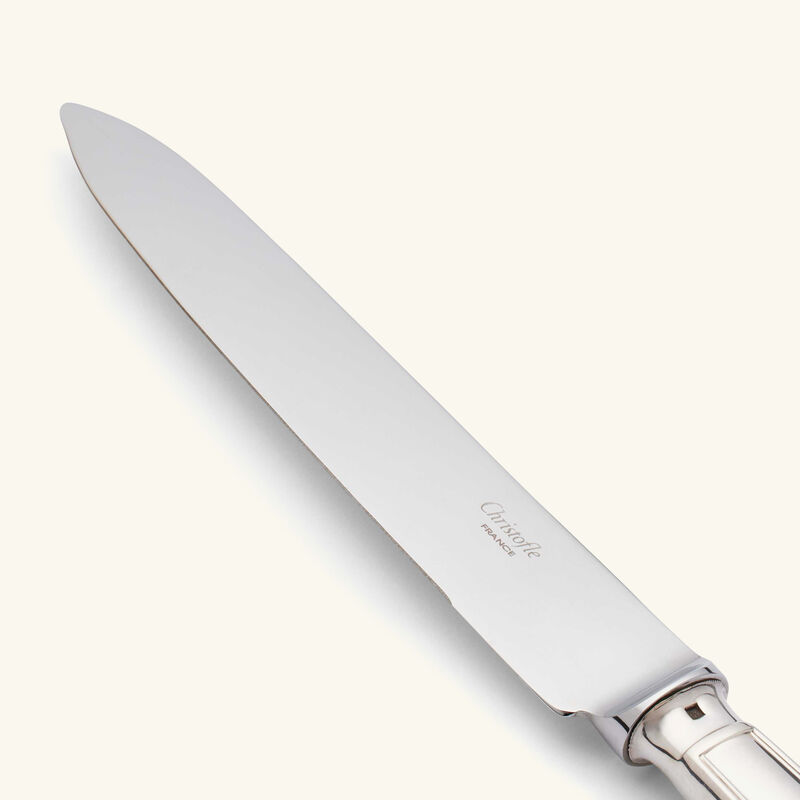 christofle albi carving knife silver plated