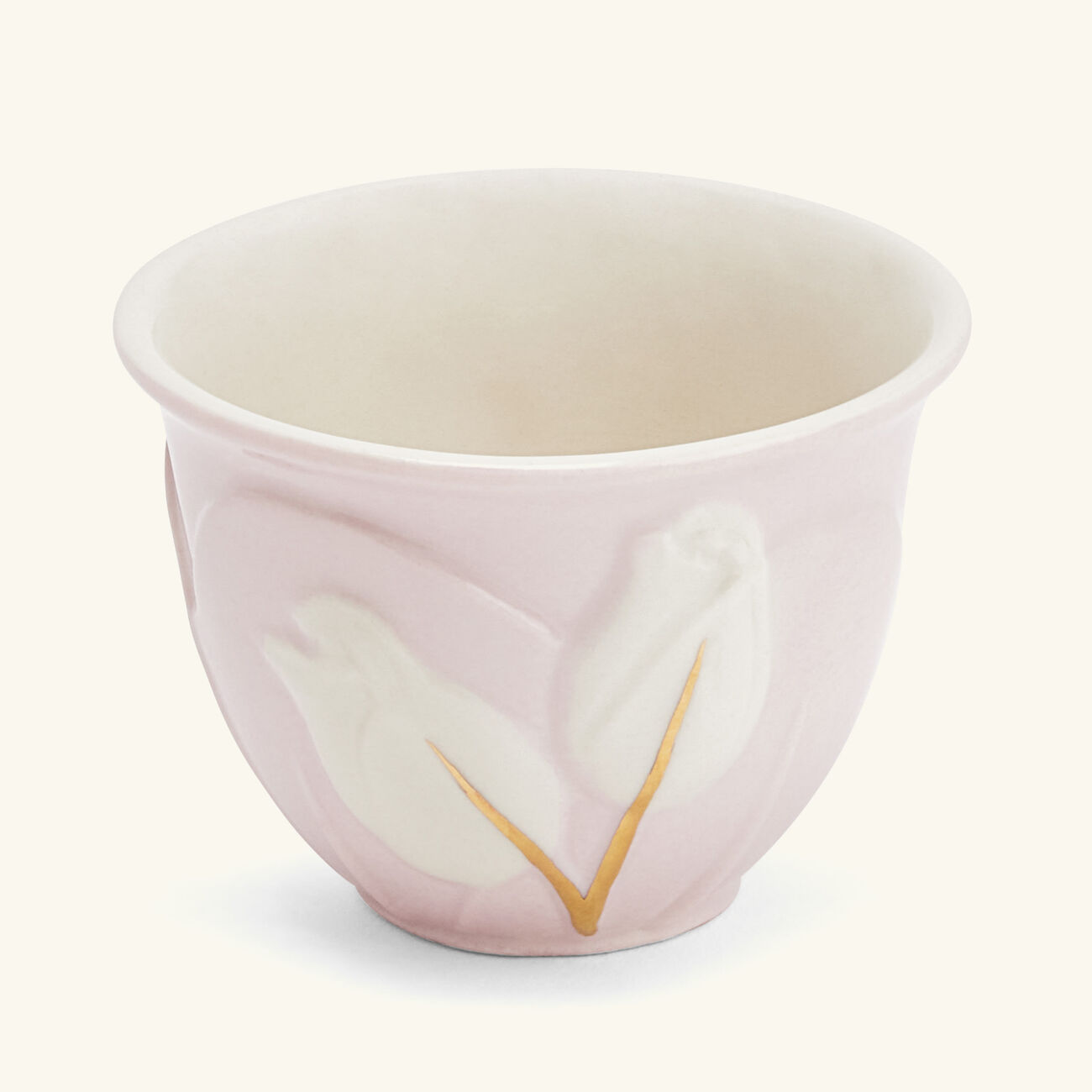 villari tulip arabic coffee cup pink