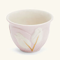 villari tulip arabic coffee cup pink
