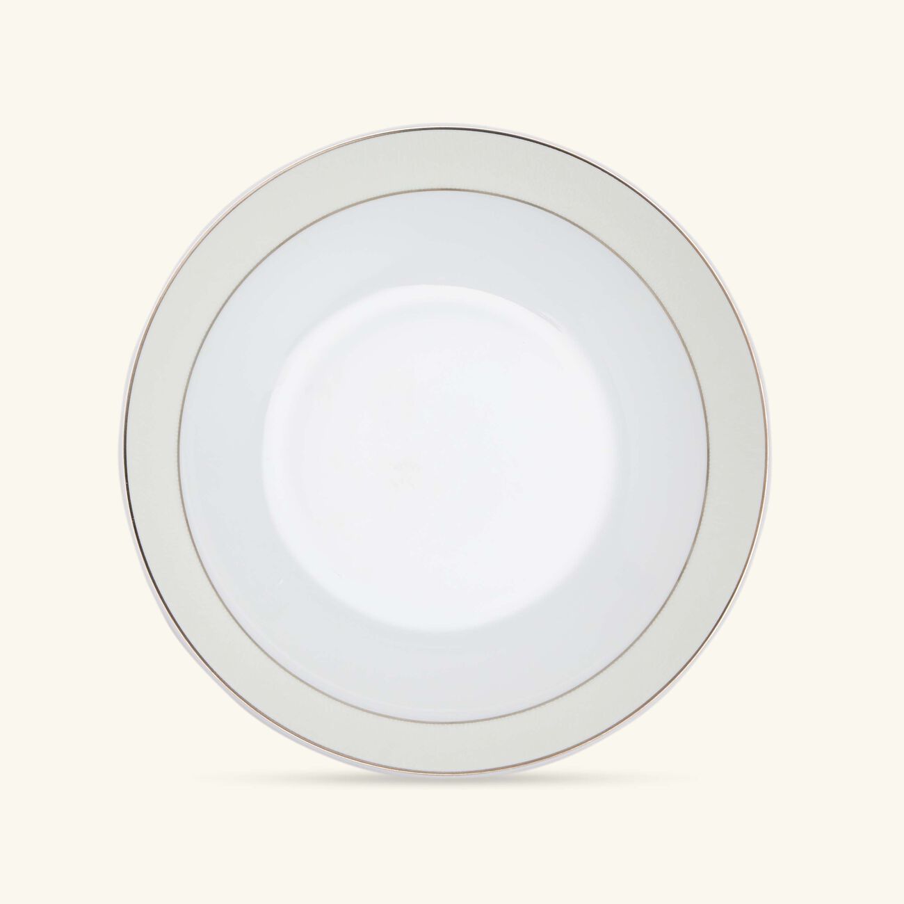 Dune Soup Plate Round Silver 19cm bernardaud dune soup plate round silver 19cm