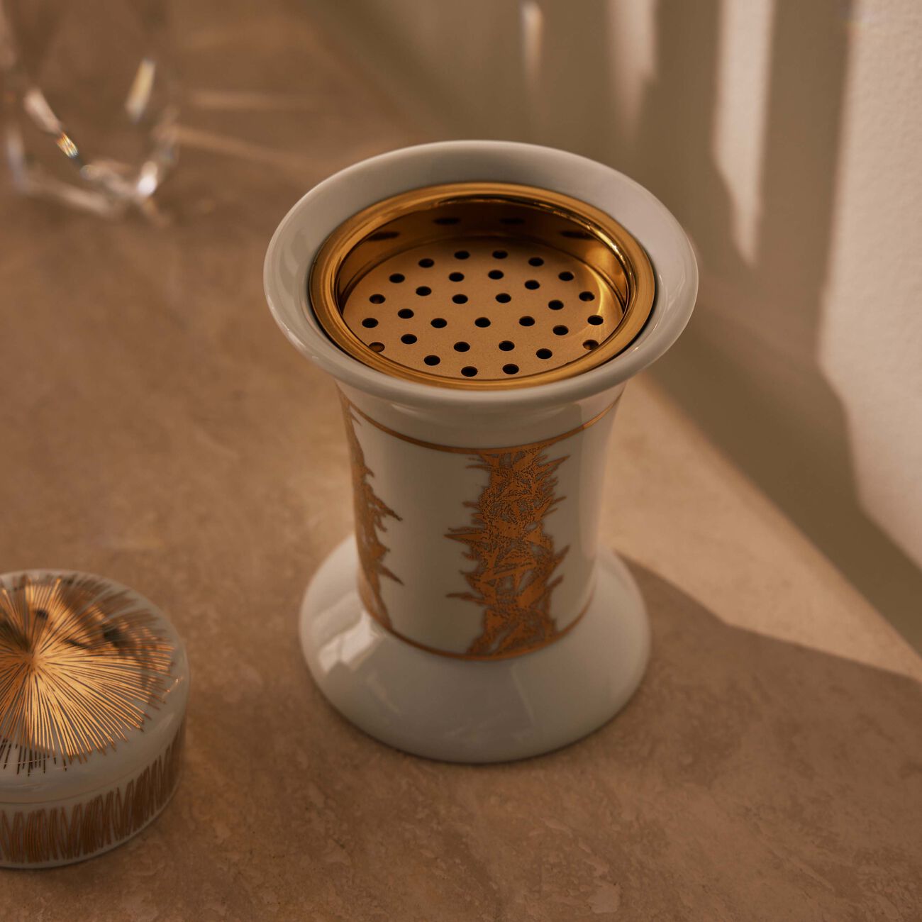 Tamrah by Razan Alazzouni Incense Burner & Trinket Box silsal tamrah by razan alazzouni incense burner trinket box