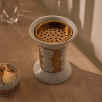 Tamrah by Razan Alazzouni Incense Burner & Trinket Box silsal tamrah by razan alazzouni incense burner trinket box