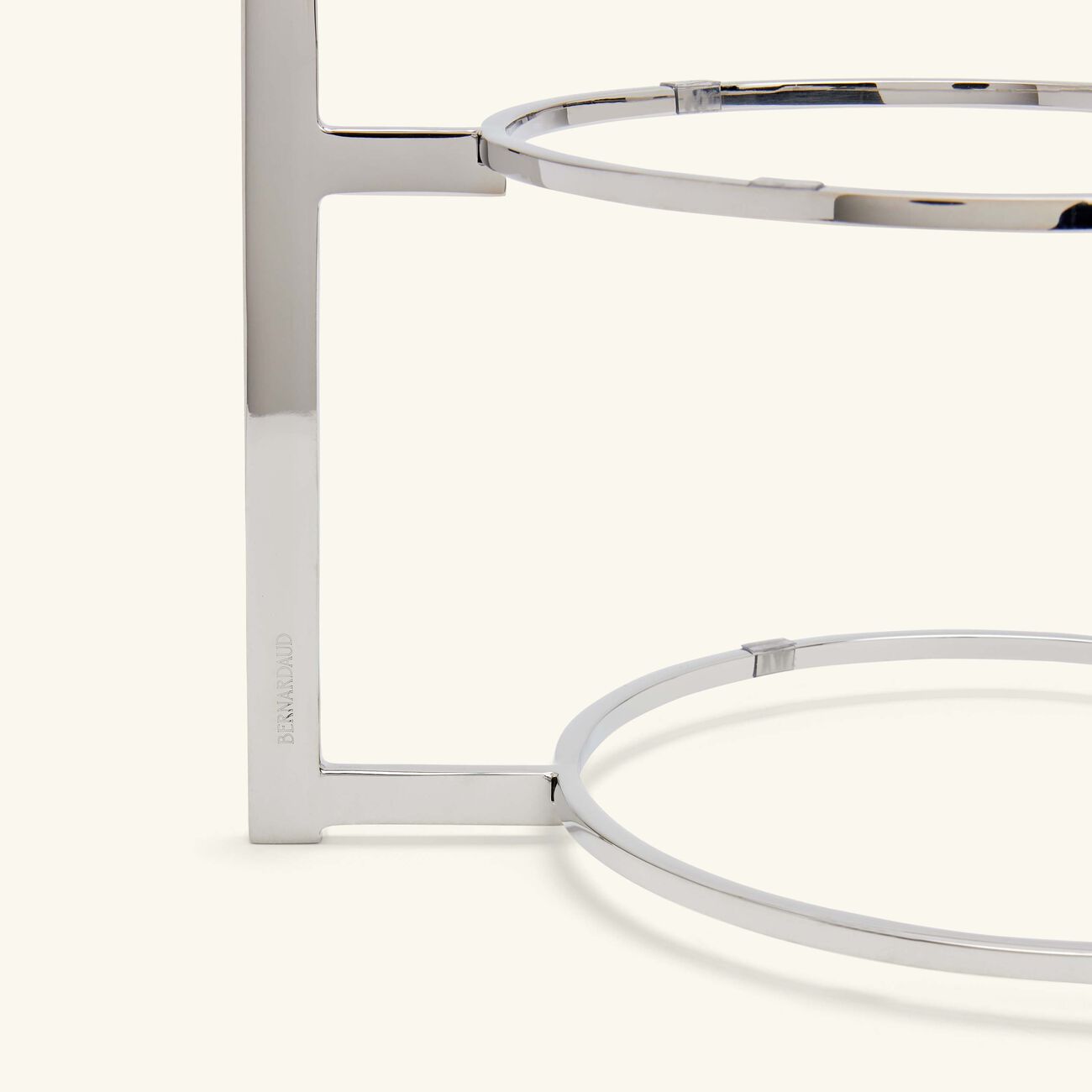 Servez-vous Cake Stand Stainless Steel bernardaud servez vous cake stand stainless steel