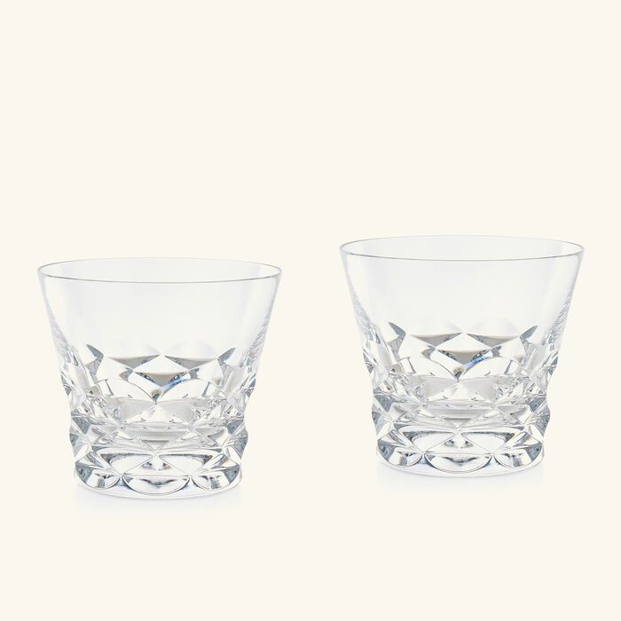 baccarat everyday swing drinking glass clear set of 2