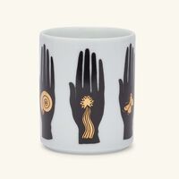 fornasetti silhouette di mani pencil holder