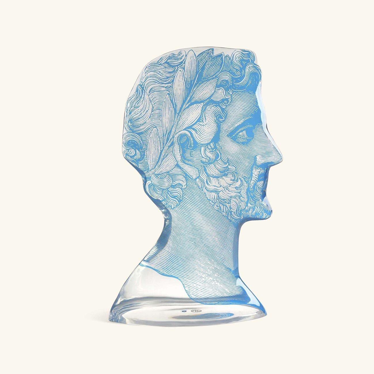 منحوتة جراند تور على شكل تمثال نصفي كبيرة جدًا زرقاء جوناثان أدلر منحوتة جراند تور على شكل تمثال نصفي كبيرة جدًا زرقاء