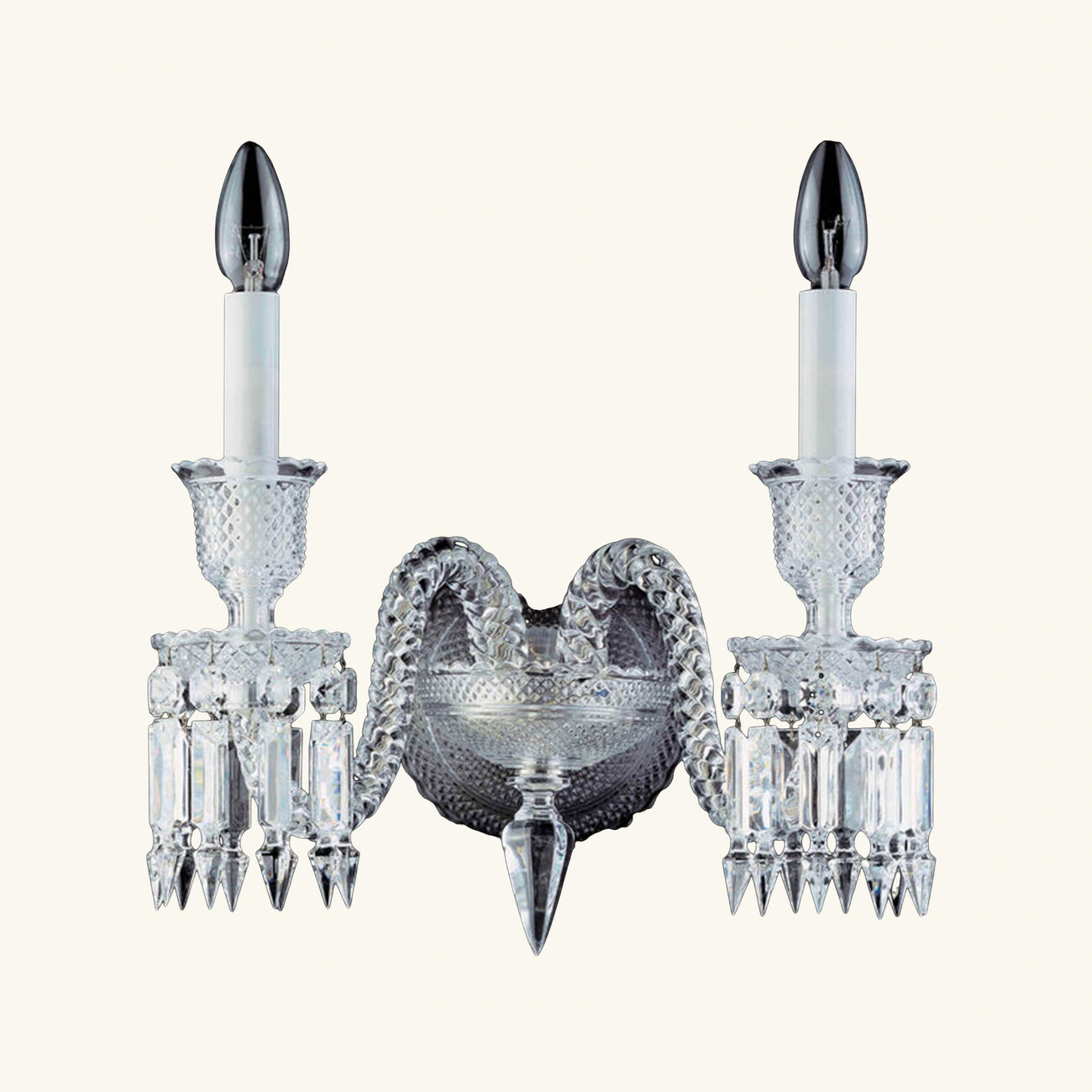 baccarat z nith wall light 2 lights