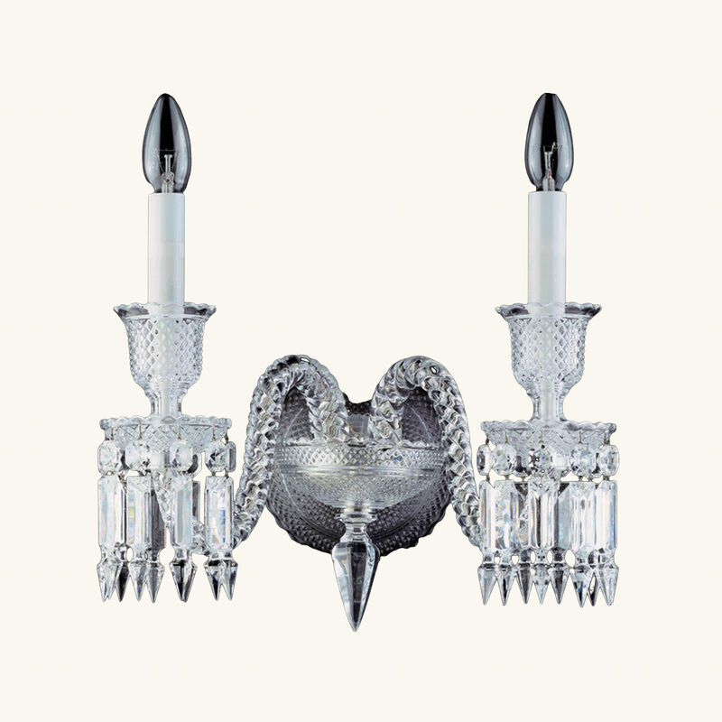 baccarat z nith wall light 2 lights