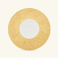 bernardaud ecume tea cup   saucer gold