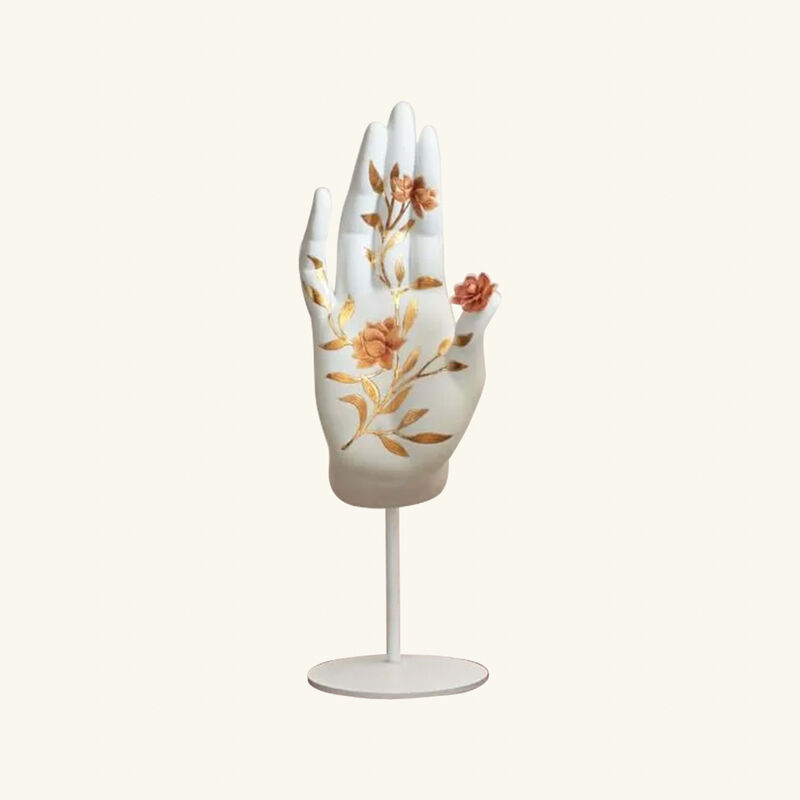 lladro protection mudra sculpture large white