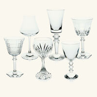 baccarat wine therapy glass clear set
