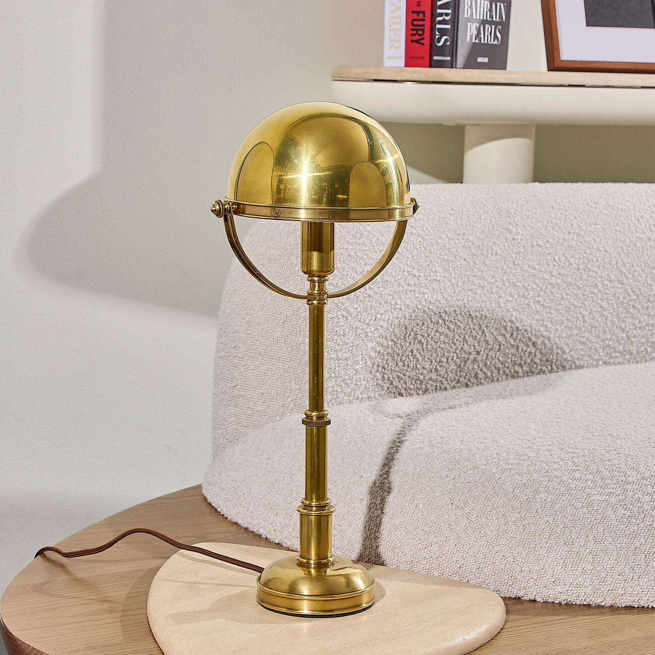 Carthage Cordless Desk Lamp Brass ralph lauren home carthage cordless desk lamp brass