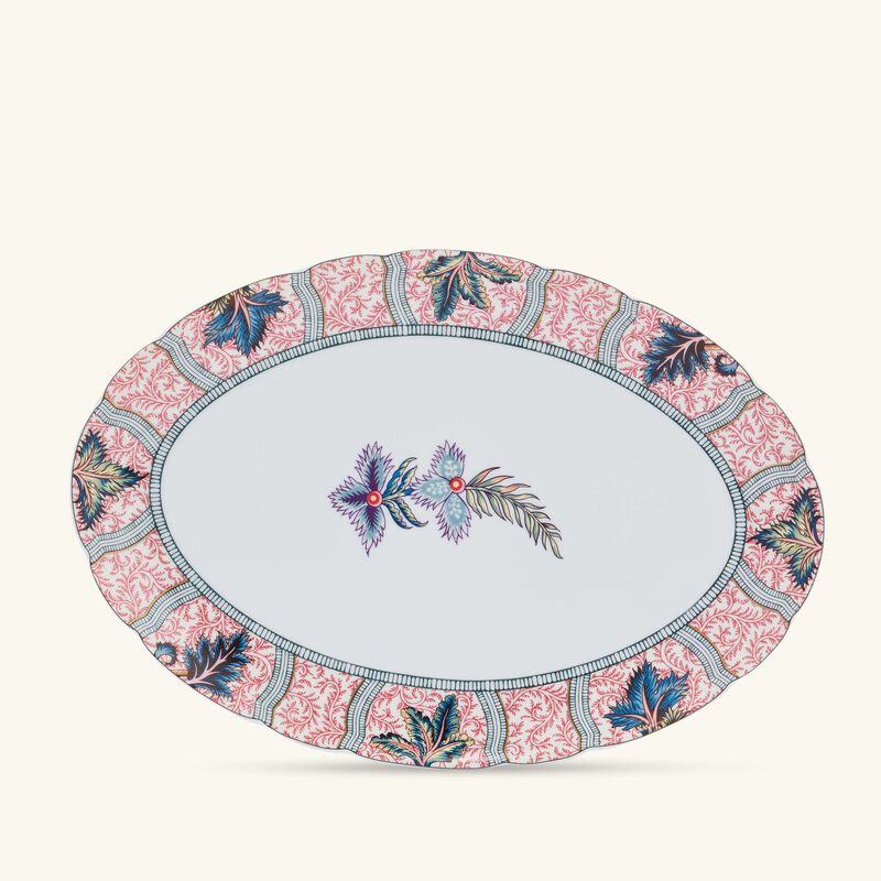 bernardaud collection braqueni  oval plate
