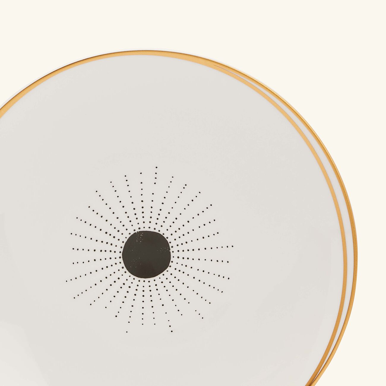 bernardaud aboro salad plate round white 21cm
