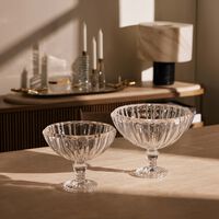 وعاء ديكور إيرث شفاف بحجم صغير ماريو تشيوني وعاء ديكور إيرث شفاف بحجم صغير