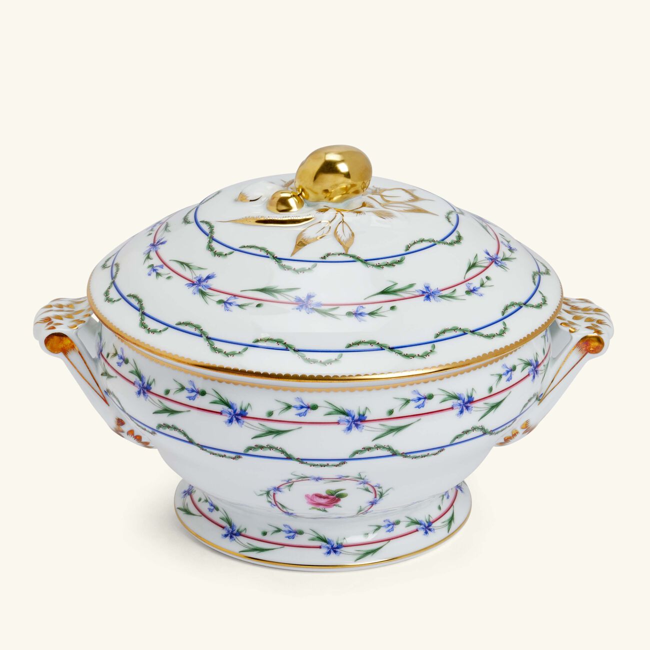 bernardaud le gobelet du roy soup tureen white