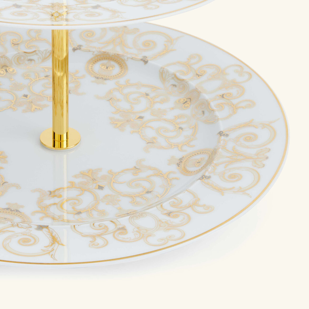 versace medusa gala etagere cake stand white