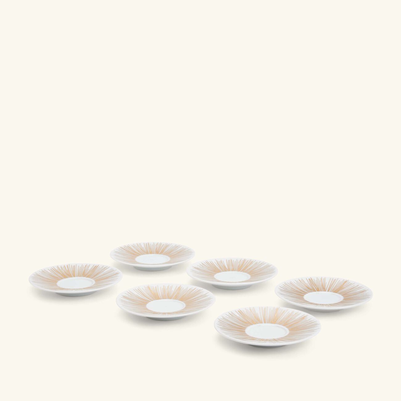 Tamrah by Razan Alazzouni Coffee Cup & Saucer Gold Set of 6 silsal tamrah by razan alazzouni coffee cup saucer gold set of 6