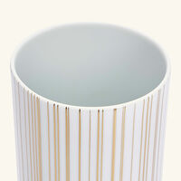 bernardaud sol tube vase small gold