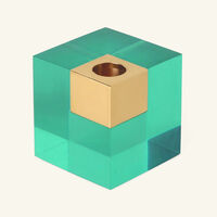 jonathan adler monte carlo candle holder green