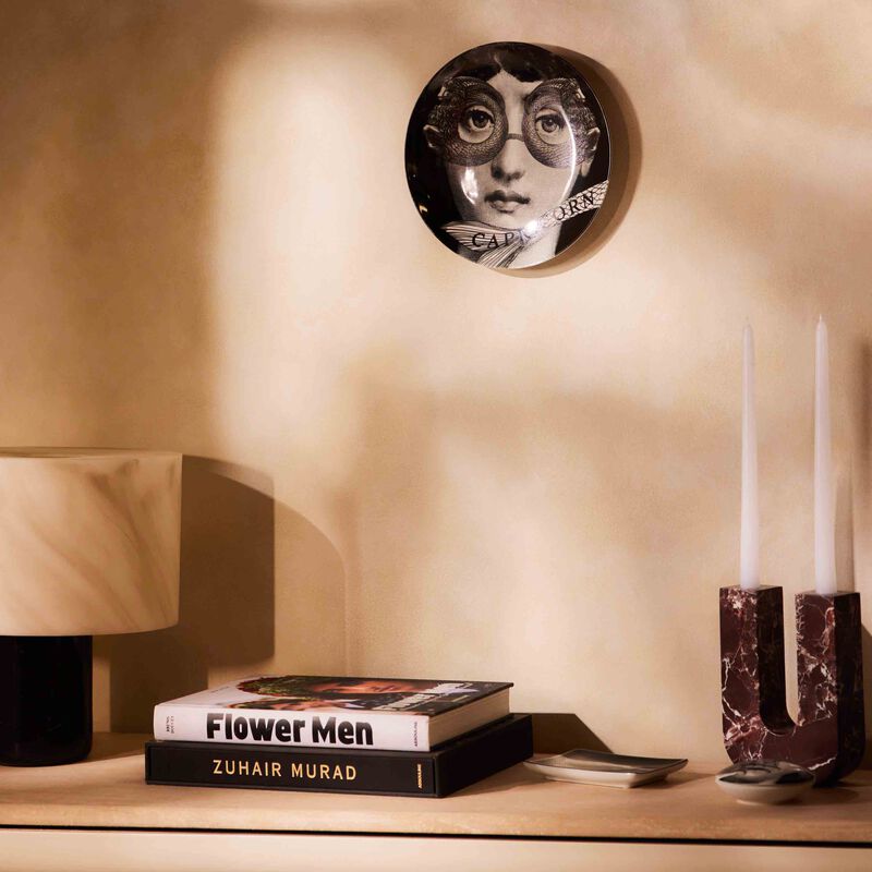 فورناسيتي طبق تزيين الجدار تيما إي فاريازيوني 357 برمز برج الجدي