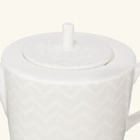 missoni home zig zag tea   coffee pot white