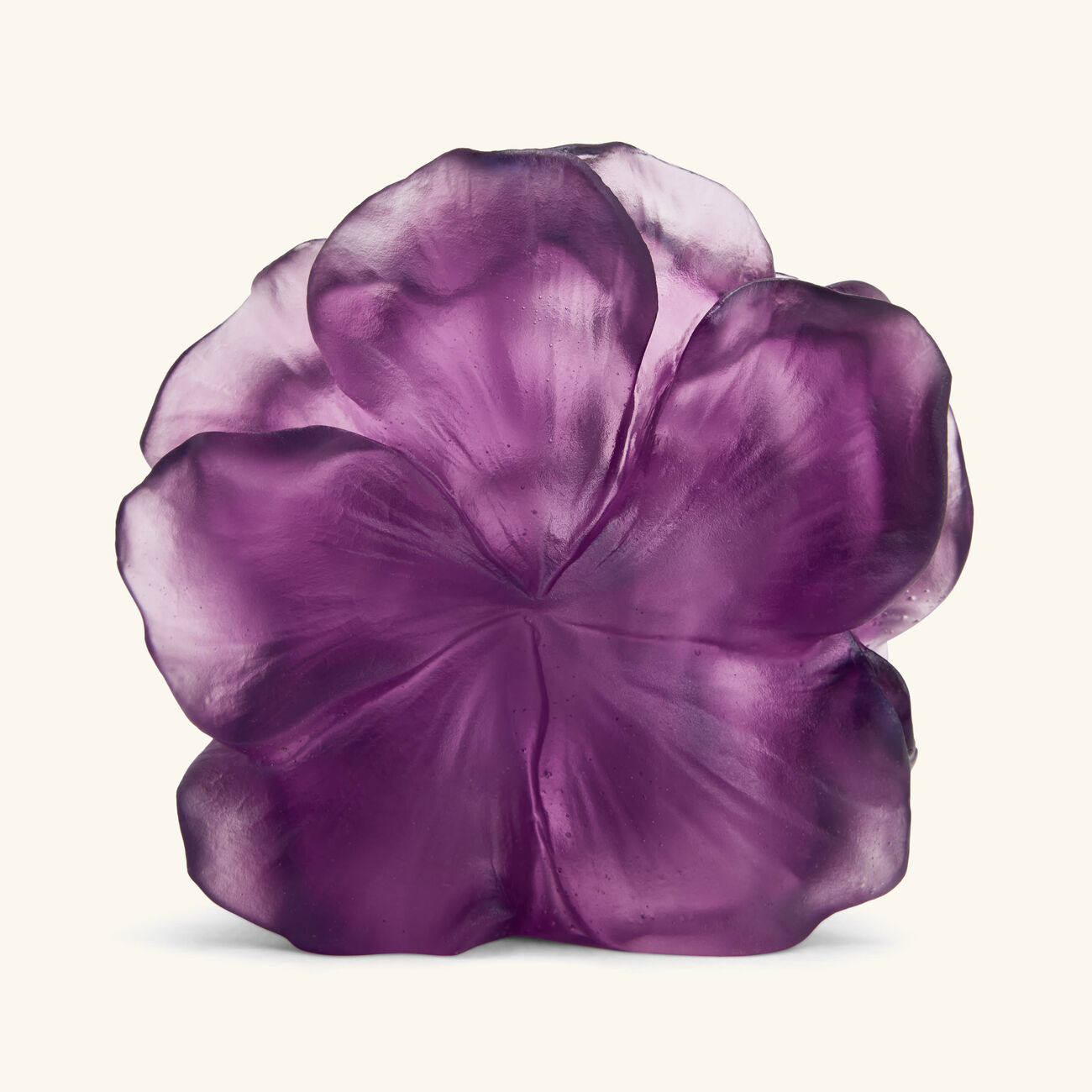 Camellia Flower Figurine Mini Violet daum camellia flower figurine mini violet
