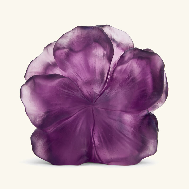 Camellia Flower Figurine Mini Violet daum camellia flower figurine mini violet