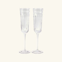 ralph lauren home coraline champagne glass clear gift set