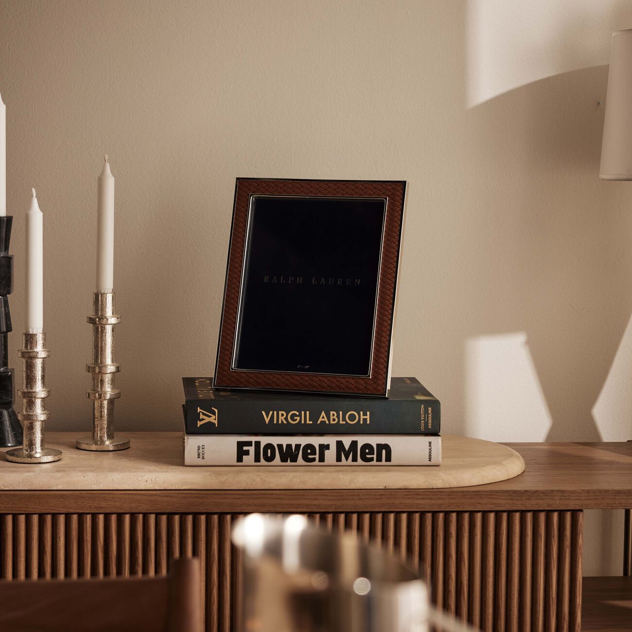 Brockton Picture Frame Brown 24x29cm ralph lauren home brockton picture frame brown 24x29cm