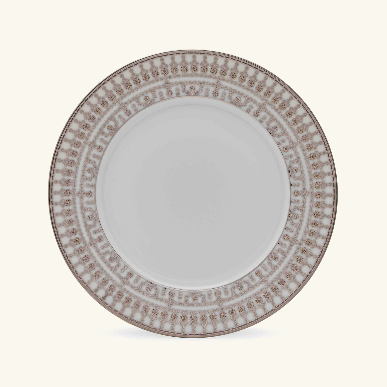 haviland tiara dessert plate round silver 22cm set of 4